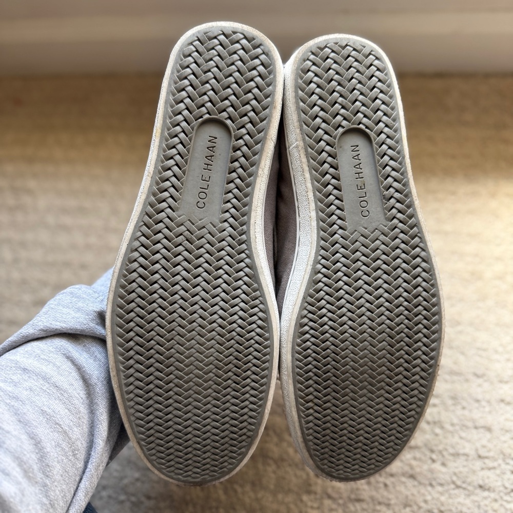 Cole Haan Men's Gray Slip-On Loafers - Picture 4 of 10